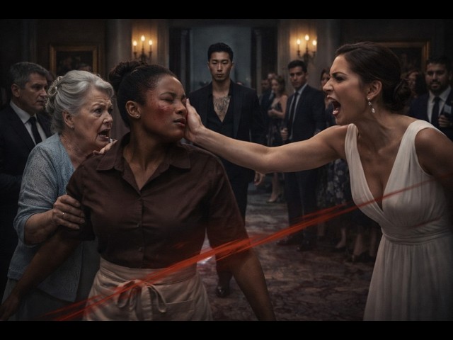 A Black Maid Took the Slap Meant for His Mother—The Korean Mafia Boss Ended the Party in 10 Minutes.