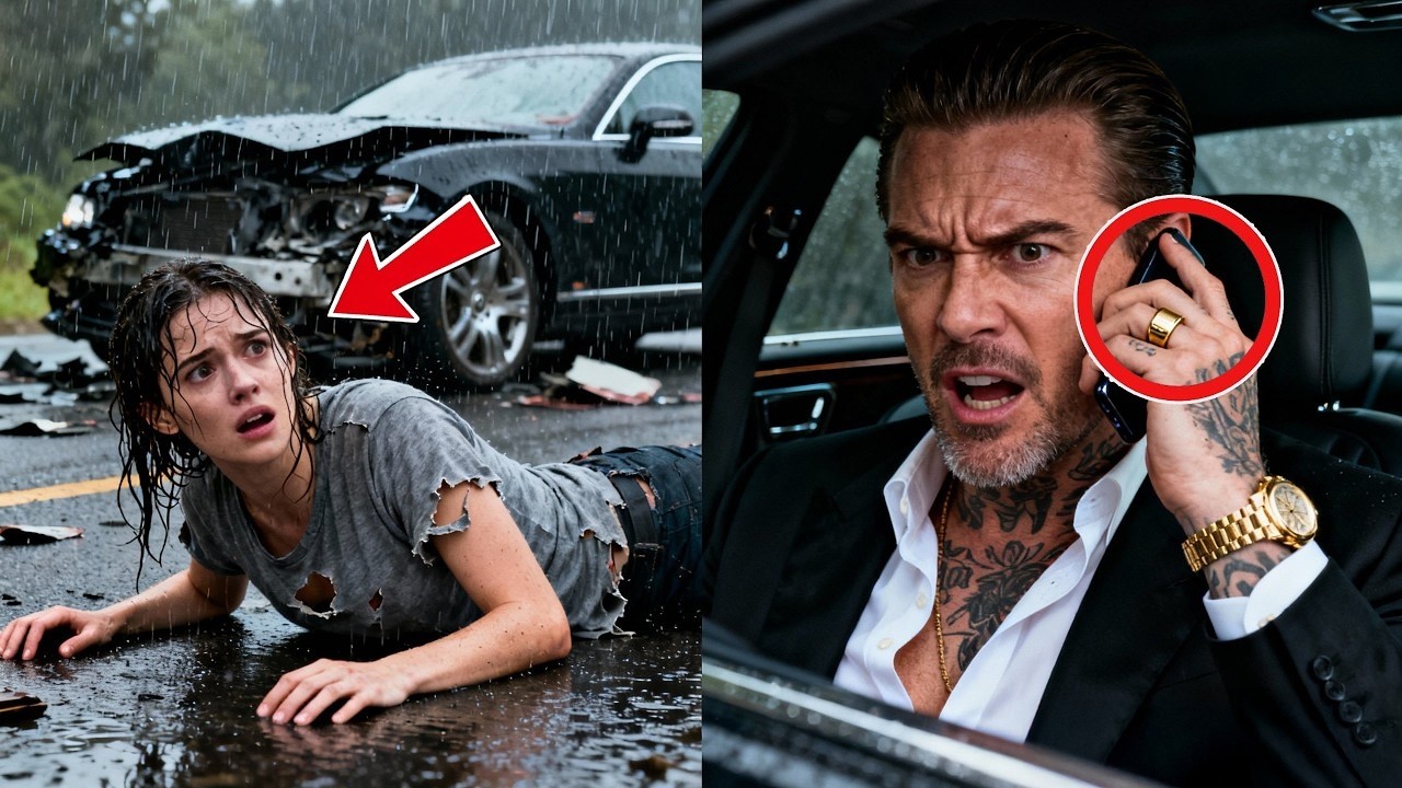 The Mafia Boss Told Her to  Crawl Home in the Storm  —Minutes Later He Heard the Crash on the Radio