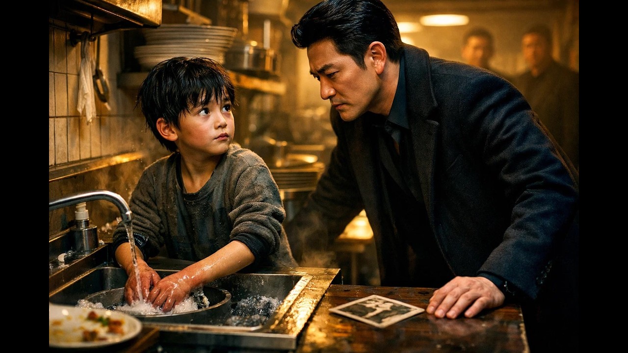 A Poor Boy Was Washing Dishes for Leftover Food—Then the Korean Mafia Boss Asked Him One Strange Q..